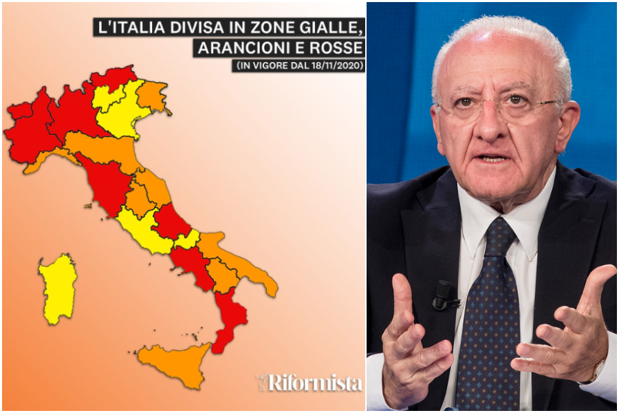 L Italia Si Divide Sulla Zona Rossa In Campania De Luca Spopola Sempre