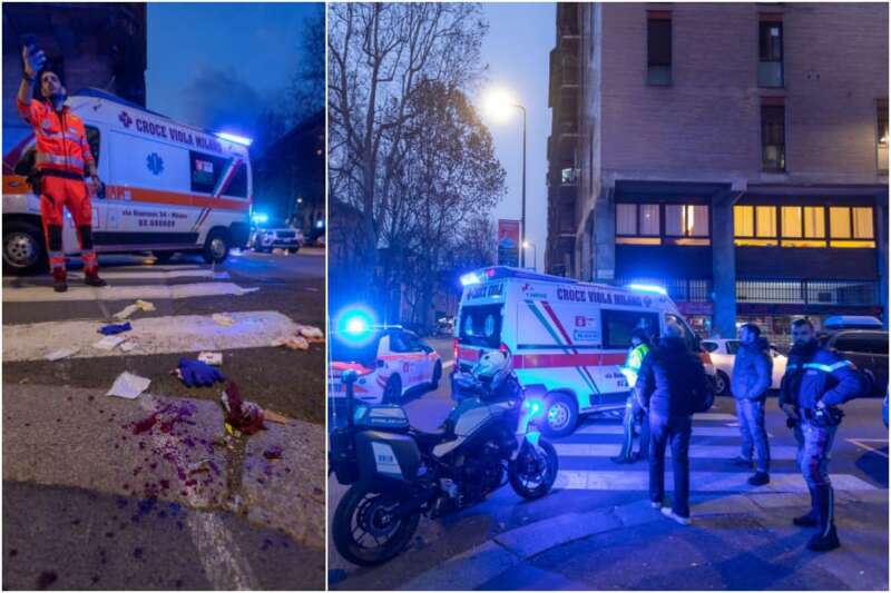 Rapina Finisce Nel Sangue A Milano Sei Passanti Feriti In Zona