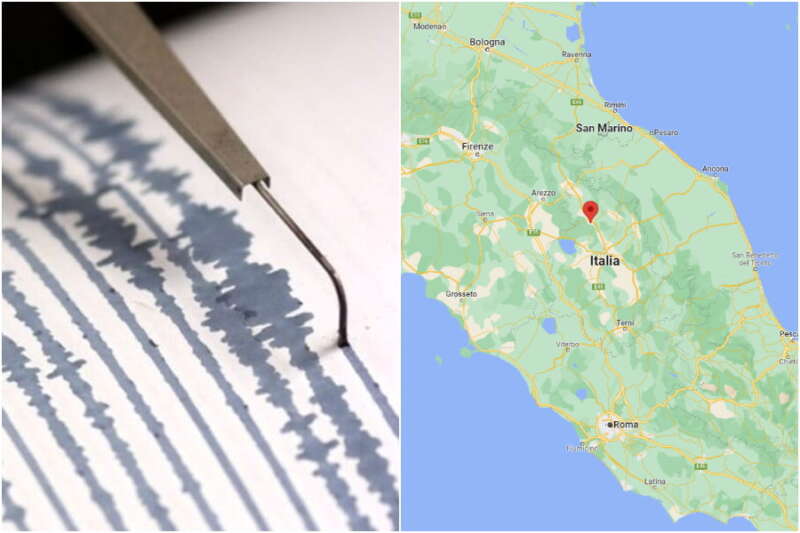 Terremoto In Umbria Scossa Di Magnitudo 4 4 Lepicentro Vicino Perugia