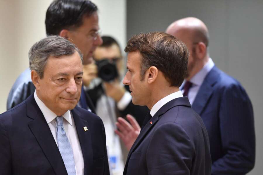 Draghi Presidente Della Commissione Ue Macron Tratta Con I Leader