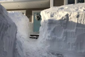 Ciclone bomba in Canada, città sommerse da metri di neve