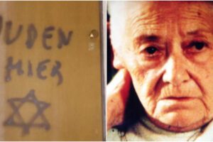 “Qui ci sono ebrei”, scritta antisemita sulla porta di casa della partigiana deportata nei lager