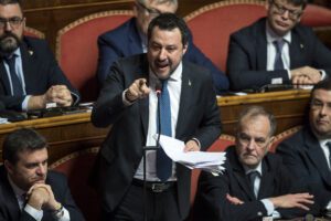 Il Senato approva il processo a Salvini sul Caso Gregoretti, il leghista in aula: “Ho difeso la patria e non ho agito da solo”