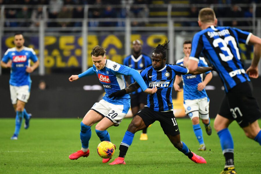 Coronavirus, salta Napoli – Inter al San Paolo: slittano i match di Coppa Italia