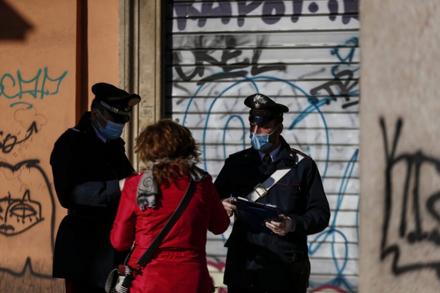 Italia in lockdown per il Coronavirus: oltre 2 milioni di persone controllate in 11 giorni