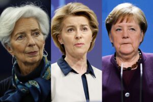 Merkel, von der Leyen e Lagarde: la troika al femminile guida l’Europa ma non è all’altezza