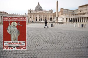La marcia di Forza Nuova a San Pietro, così l’estrema destra sfida i divieti