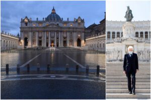 Mattarella e Francesco, la solitudine dei nonni che insegna l’unione