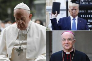 Guerra nella Chiesa, asse tra Trump e monsignor Viganò contro Papa Francesco