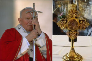Clamoroso furto nel Duomo di Spoleto, rubata la reliquia di papa Giovanni Paolo II