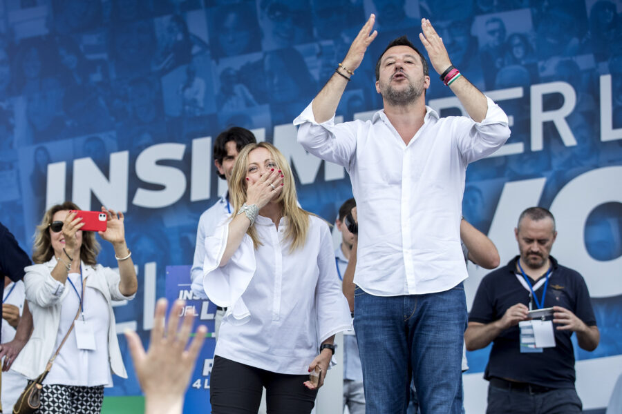 Salvini e Meloni e le teorie di Le Bon su folla e potere
