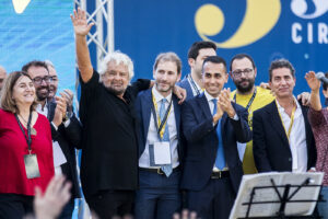 Beppe Grillo, Luigi Di Maio, Davide Casaleggio