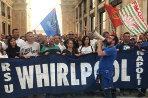 Whirlpool: Fim-Fiom-Uilm, adesione in massa a sciopero In tutta la Campania