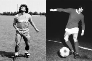 Maradona e George Best, i due “campioni maledetti” morti lo stesso giorno