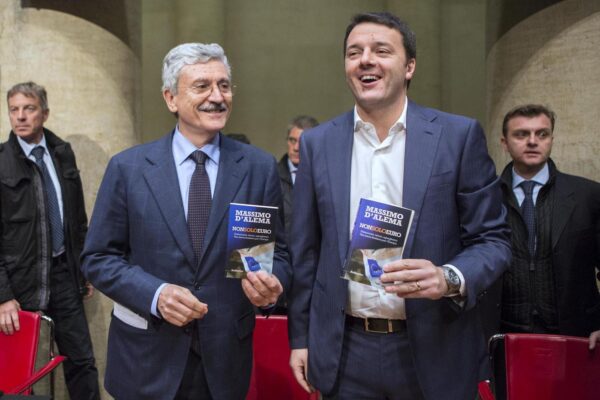 D’Alema e Renzi parlano, dialogo o pace passeggera?