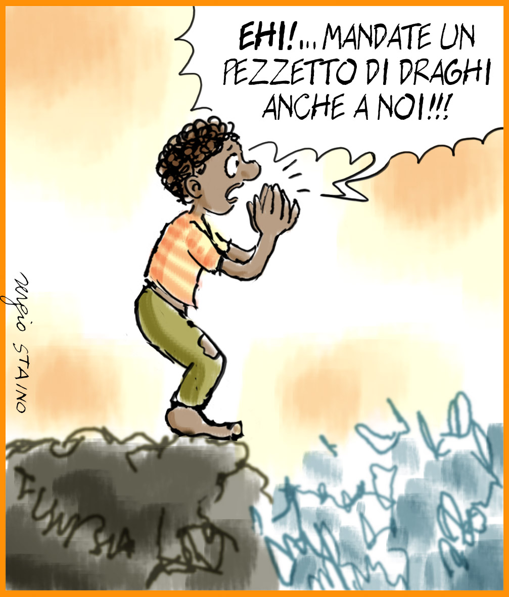 La vignetta di Sergio Staino del 10 febbraio 2021