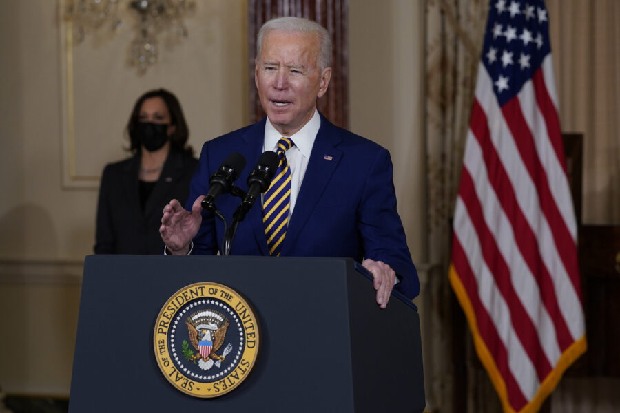 Biden contro Russia e Cina: “Minacciano la democrazia, gli Usa risponderanno con decisione”