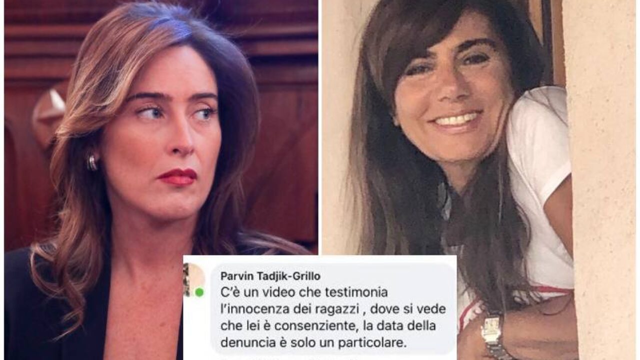 La moglie di Grillo contro Boschi difende il figlio Ciro Era