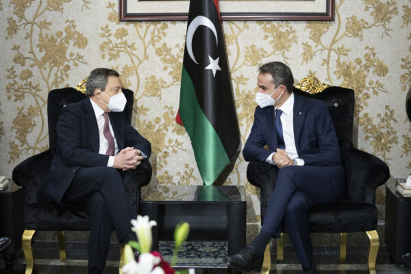 Draghi a Tripoli per tutelare l’interesse nazionale
