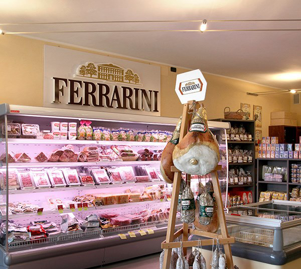 FERRARINI

AZIENDA ALIMENTARE

LOGO

BANCO FRIGO

PROSCIUTTO PROSCIUTTI 

SALAME SALAMI