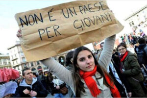 Dramma giovani, in Italia i ‘più scoraggiati’ d’Europa