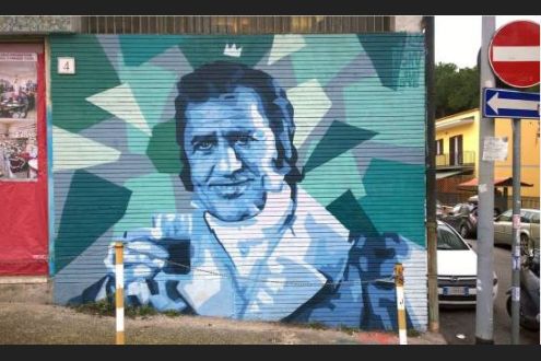 Alla Garbatella un murales per Alberto Sordi: oggi avrebbe compiuto 101 anni
