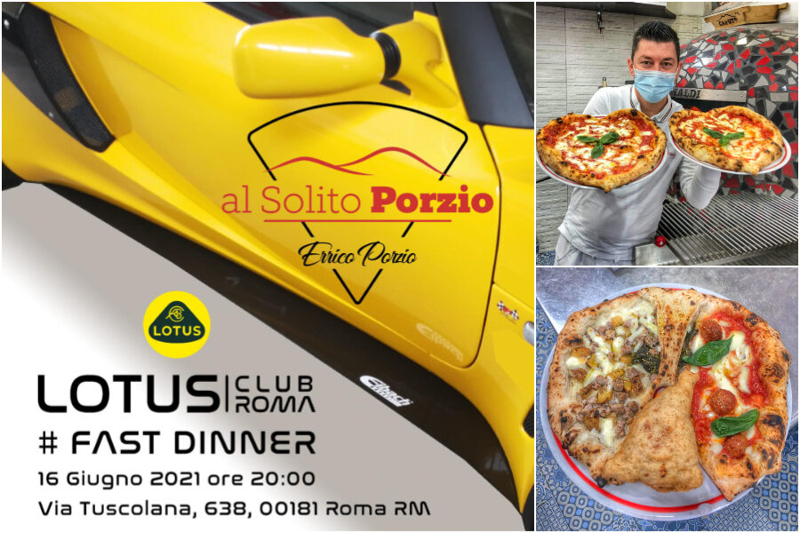 Il Lotus Club Roma si raduna per la prima volta nel 2021 e sceglie la pizza napoletana di Errico Porzio