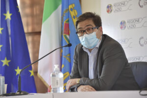 L’assessore alla Sanità della Regione Lazio Alessio D’Amato