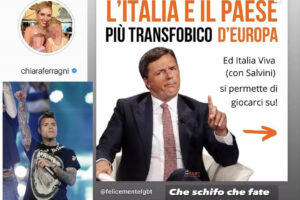 Rissa tra Renzi e i Ferragnez sul ddl Zan: “Banale e qualunquista dire che i politici fanno schifo”