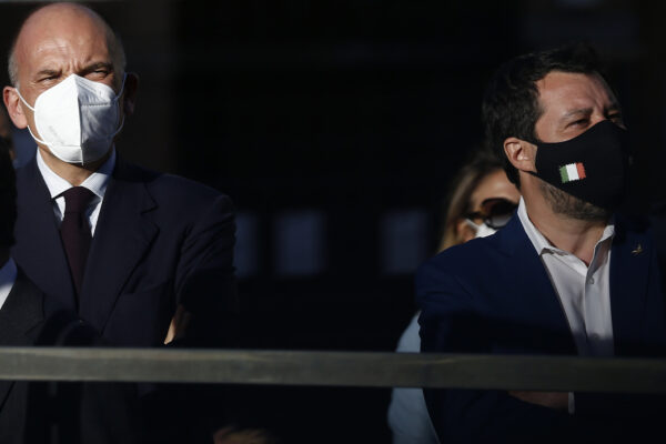 Passerella di Letta e Salvini a Napoli: qui non per la città ma per lo scontro su governo e Quirinale