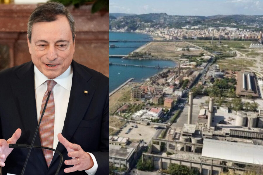 Draghi: “Sindaco commissario di Bagnoli, ma serve chiarezza su bonifica e progetti”