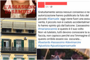 Le foto di Mariano Cannio fanno il giro del web: “Ha ucciso Samuele, non va tutelato”