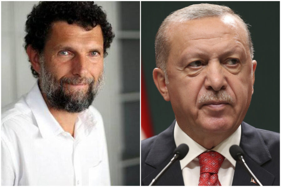 Osman Kavala ed Erdogan