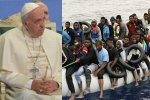 Papa Francesco chiede accoglienza per i migranti, ma nessuno lo ascolta