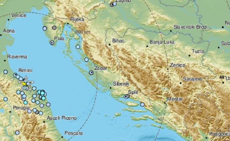 Forte Terremoto Nel Centro Italia, Sisma Di Magnitudo 4.3 Avvertito In ...