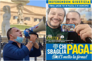 Chi è Filippo Accetta, leader No Vax fermato per le false vaccinazioni: la foto con Salvini per le elezioni