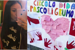 Femminicidio Rosa Alfieri, la lezione dei bimbi al funerale: a scuola messaggi e disegni contro la violenza sulle donne