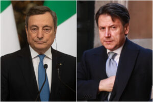 Spese militari, è scontro Draghi-Conte: maggioranza a rischio per il ‘pacifismo’ di facciata dei 5 Stelle
