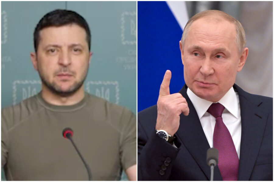 Putin vuole la “sua” pace e spara le prime fake del 2024, Zelensky assicura: “Li distruggeremo”