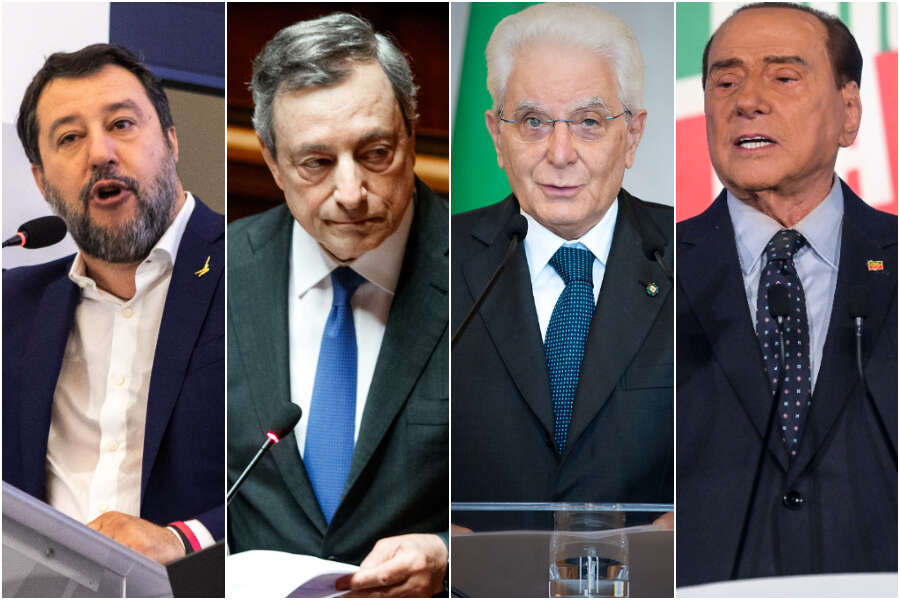 Berlusconi e Salvini furiosi: Mattarella e Draghi ci hanno tradito