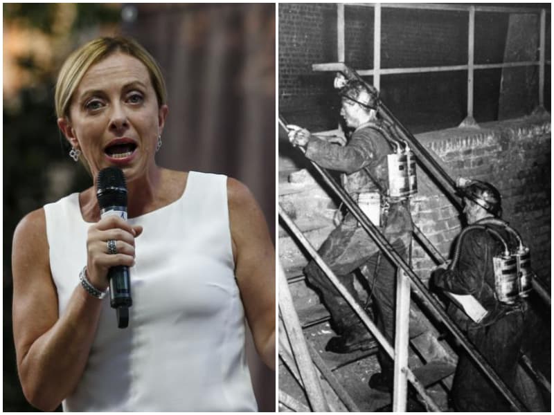 Marcinelle, l’alt di Giorgia Meloni: “No a strumentalizzazioni sui migranti, italiani non erano clandestini in Belgio”