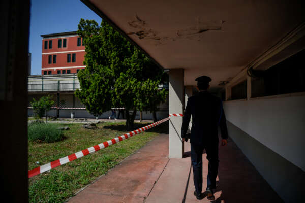 Foto Claudio Furlan/LaPresse
16 Maggio 2022 Milano (Italia) 
News
Visita della Ministra Marta Cartabia all’Istituto penale per i minorenni con partecipazione di  Fondazione Francesca Rava NPH Italia Onlus

Photo Claudio Furlan / LaPresse
16 May 2022 Milan (Italy)
News
Visit of Minister Marta Cartabia to the Penal Institute for minors with the participation of the Francesca Rava Foundation NPH Italia Onlus