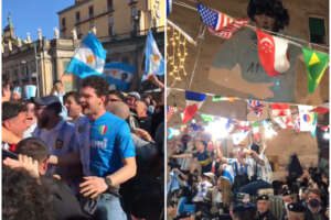 Napoli, Argentina: festa per il Mondiale e prove generali, tutti pensano allo Scudetto