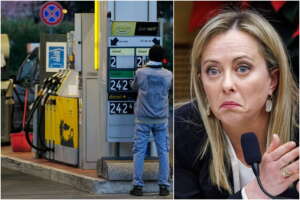 Caro benzina, cambia il decreto: bonus prolungato e accise giù. Berlusconi: “Che errore signora Meloni”