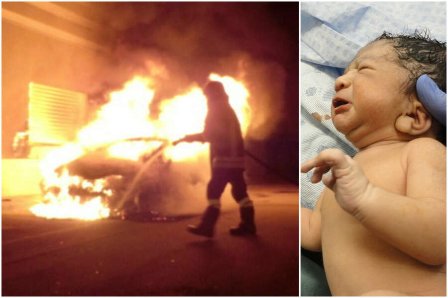 “Il bimbo deve avere il nome del nonno”, neo papà litiga con moglie e incendia l’auto della suocera