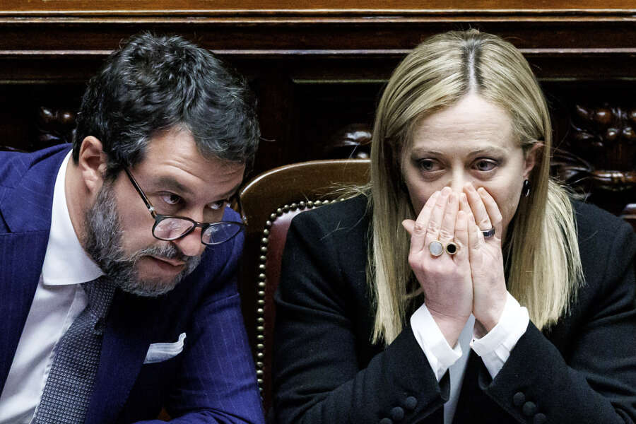 Meloni bacchetta la Lega di Salvini: “Spenderemo tutto ma fondi Pnrr vanno rimodulati”