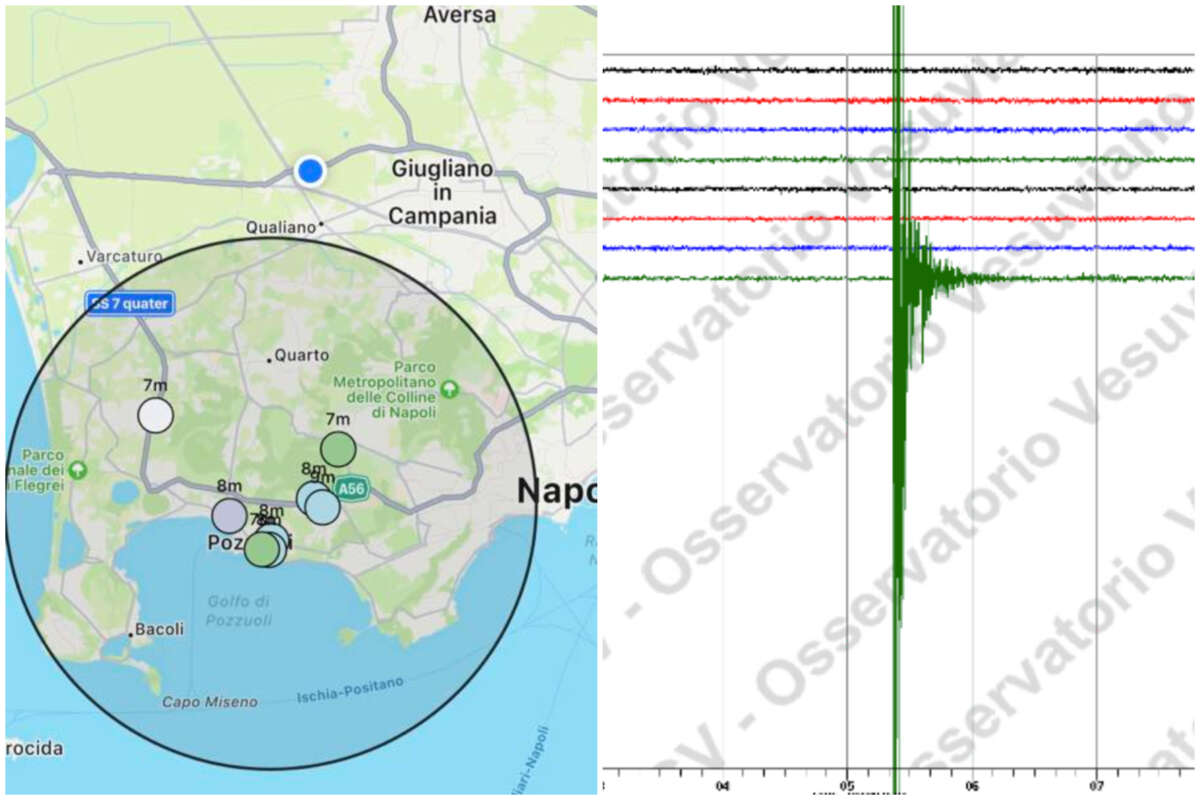 Scossa Di Terremoto A Napoli, Tremano I Campi Flegrei: "E' Stata ...