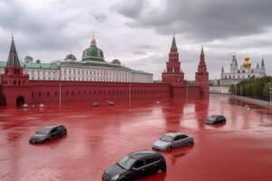 Lago di sangue nella Piazza Rossa: il monito per la festa della Russia della giornalista Ovsjannikova