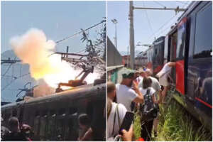 Il Frecciarossa fantasma inaugurato da Meloni e lo show della Circum che lascia a piedi (e sotto al sole) i passeggeri diretti a Pompei