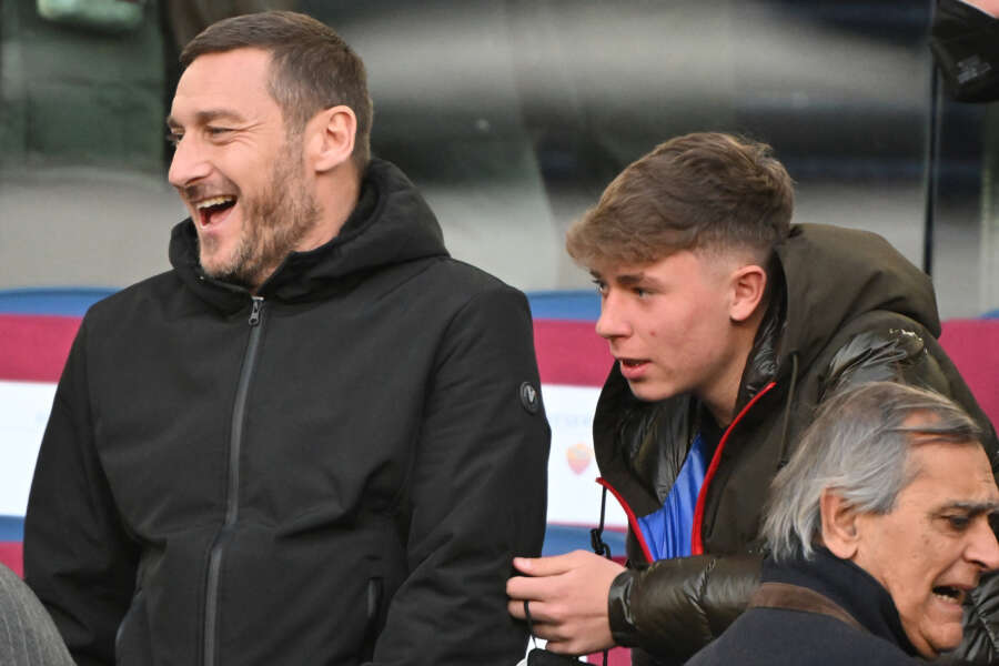 Cristian Totti e Francesco Totti